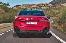 Bmw I5 Rear View Bmw I5 Rear View